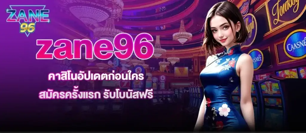 zane96 คาสิโนอัปเดตก่อนใคร สมัครครั้งแรก รับโบนัสฟรี